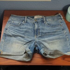 Torrid Light Blue Jean Shorts
